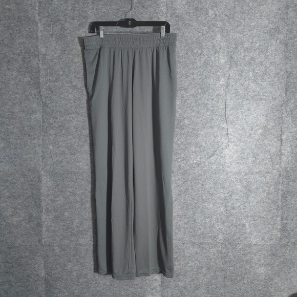 Under Armour Loose Fit Athletic Pants Mens Gray Size Large Activewear Lounge - Picture 1 of 14